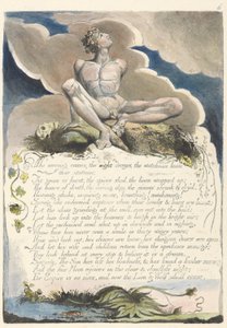 The morning comes..., plate 8 from America: A Prophecy, 1793 by William Blake